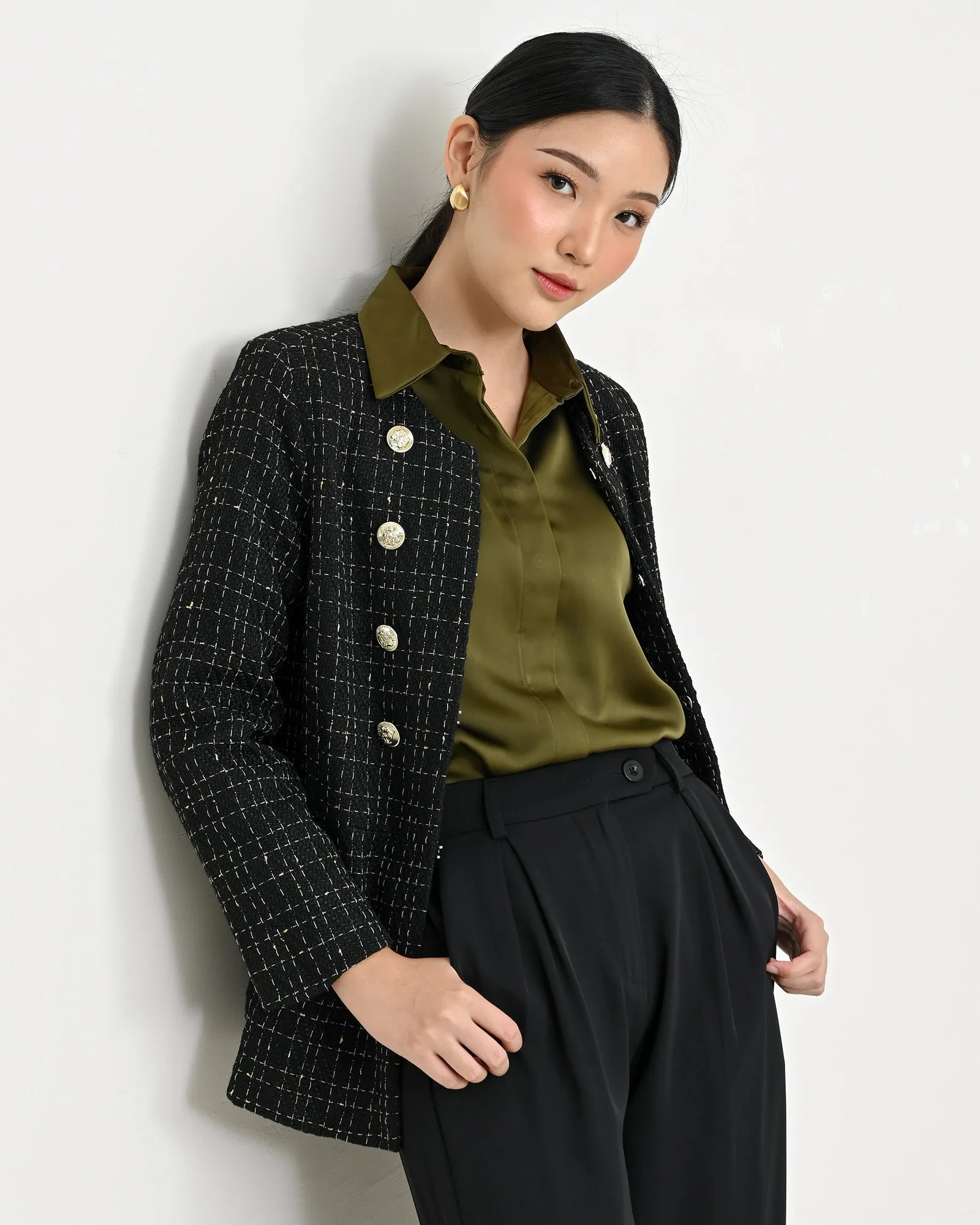 MATILDA TWEED BLAZER