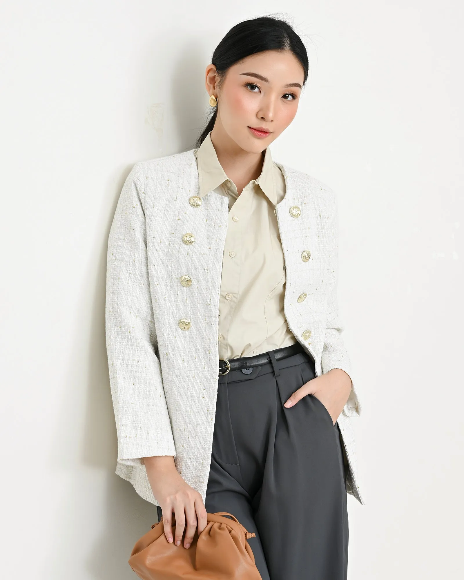 MATILDA TWEED BLAZER