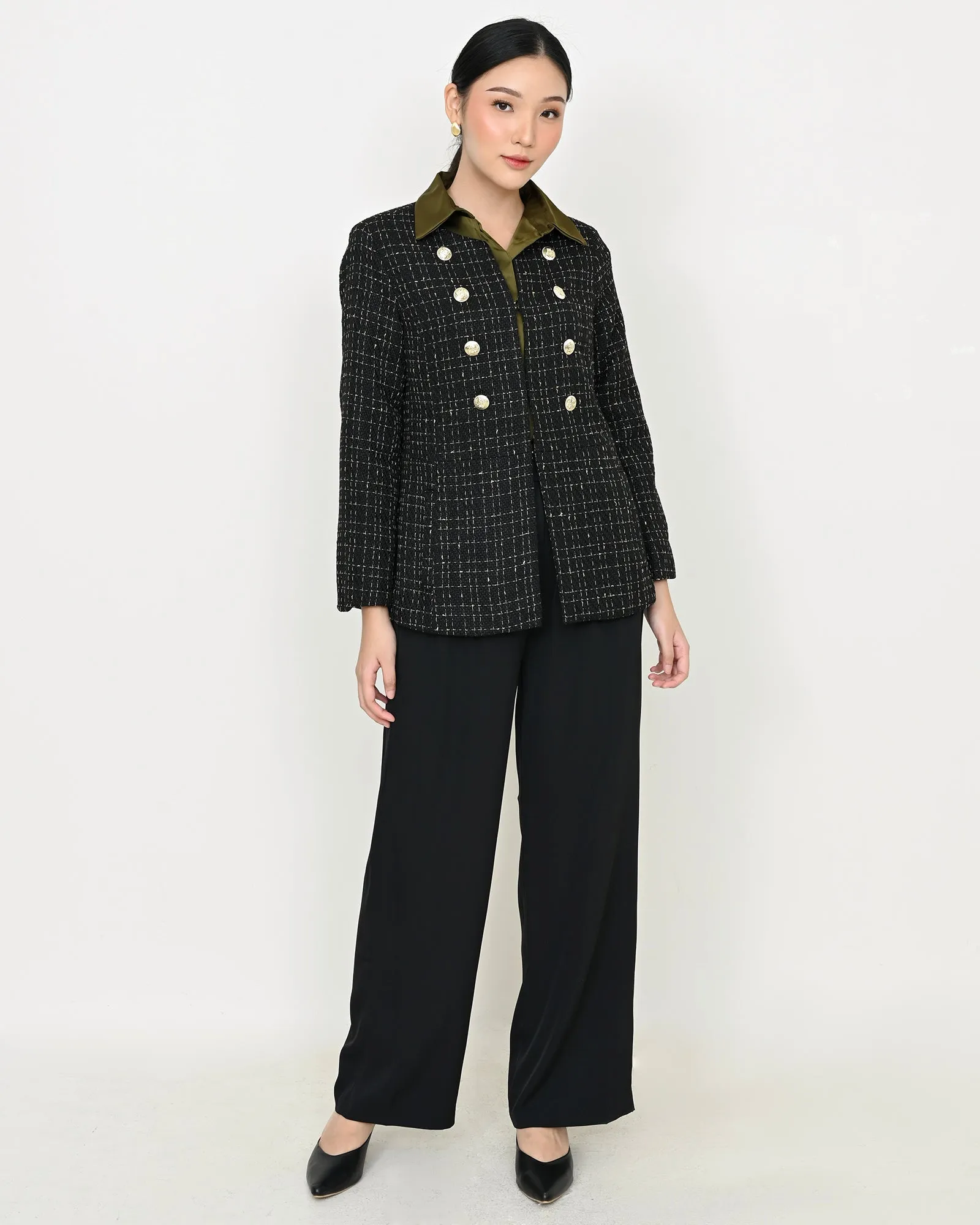 MATILDA TWEED BLAZER