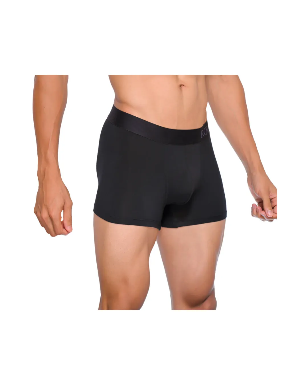 Men Underwear - TRUNKS - 2 Pack (Black & Black)