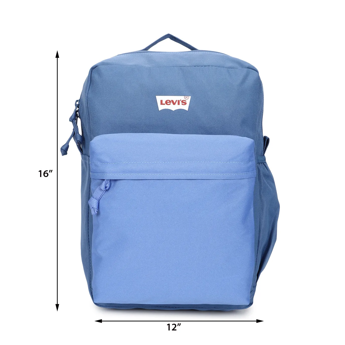 Men's Blue Colorblock Backpack