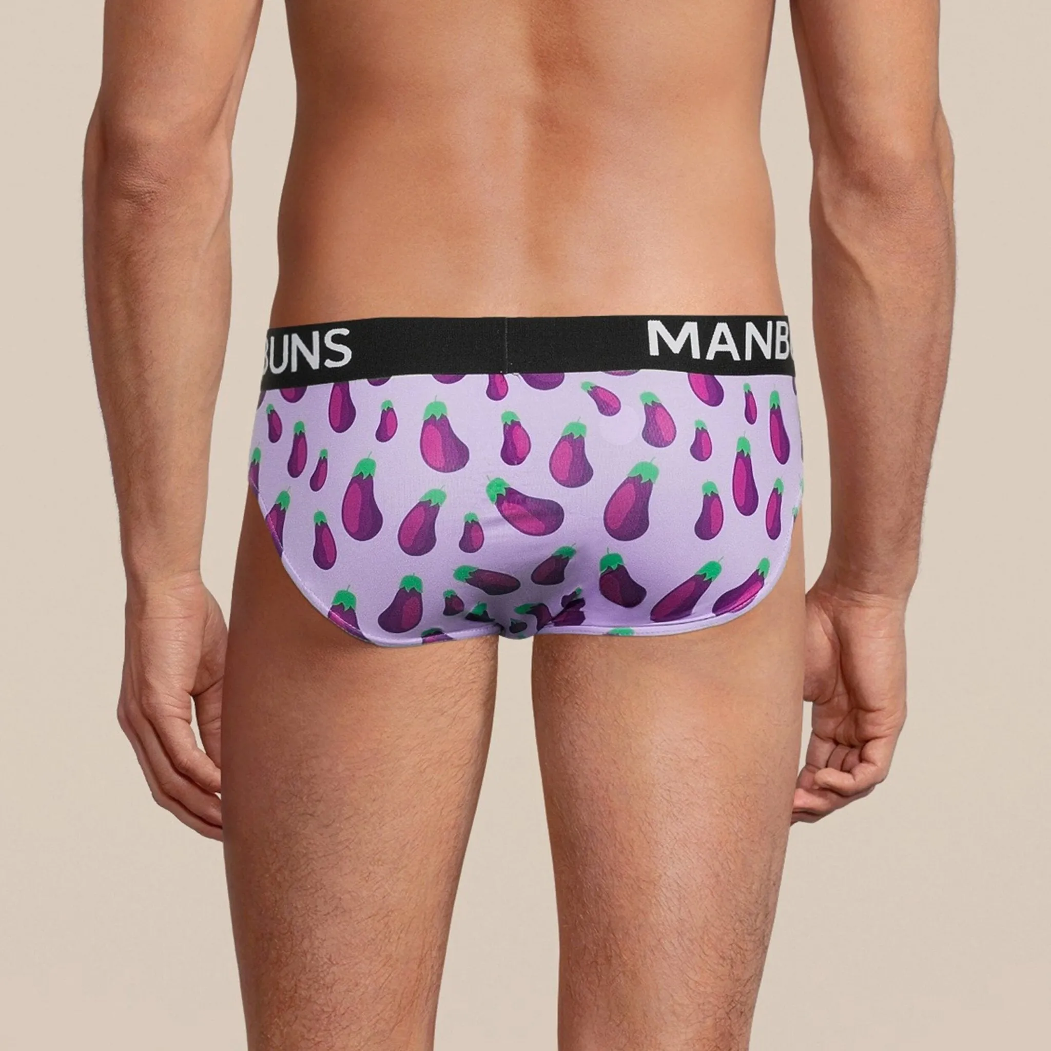 Men's Eggplant Brief Underwear