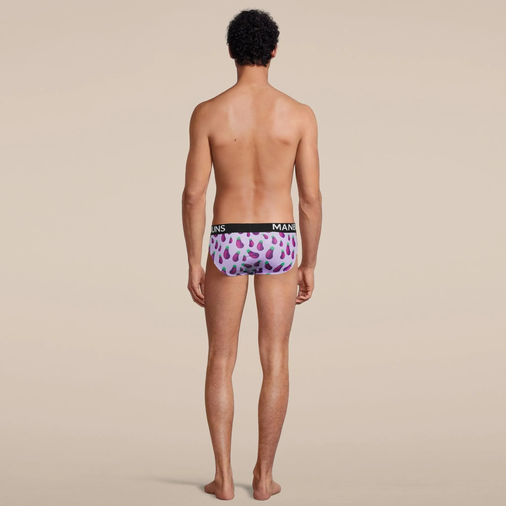 Men's Eggplant Brief Underwear