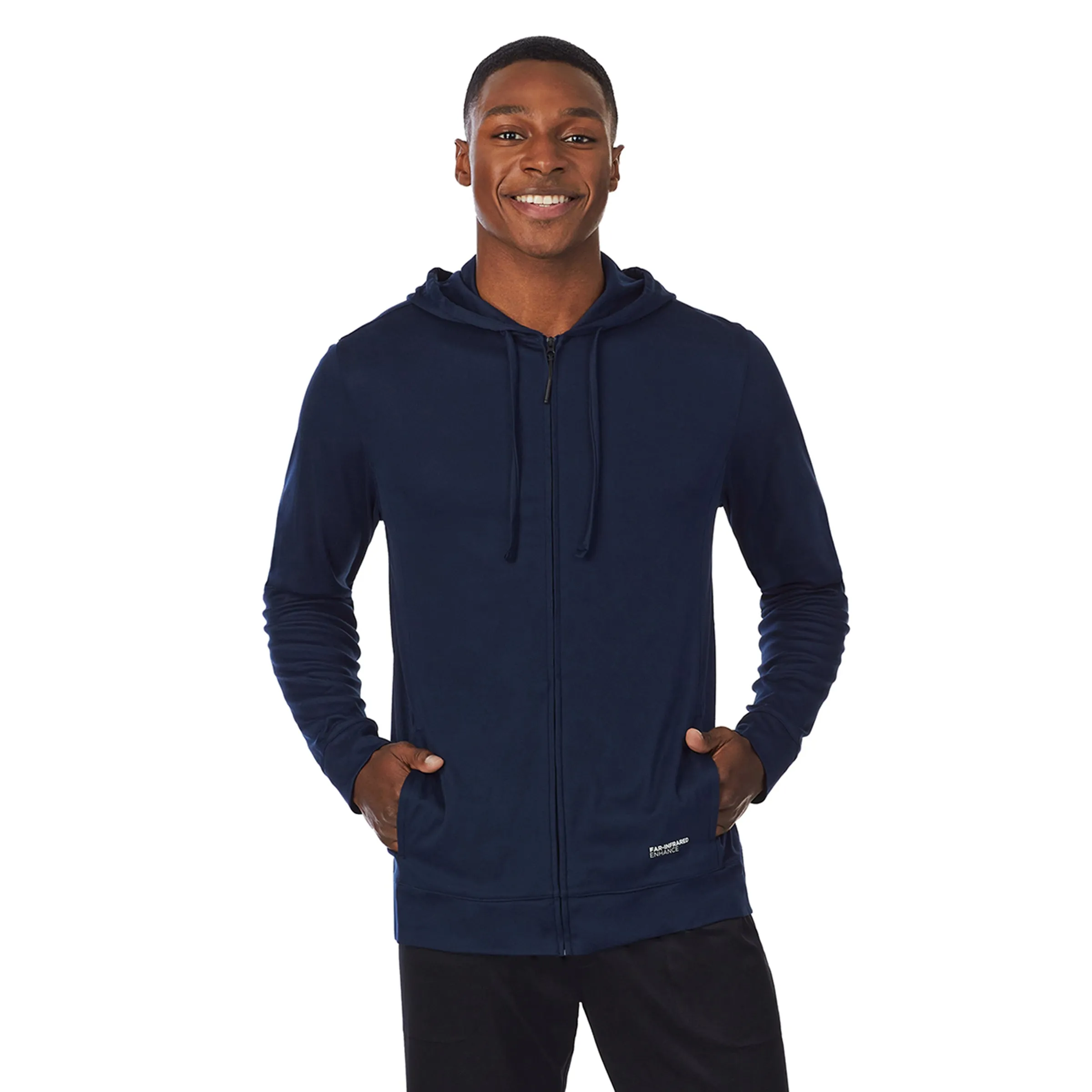 Mens Far-Infrared Enhance Sleep Full Zip Hoodie