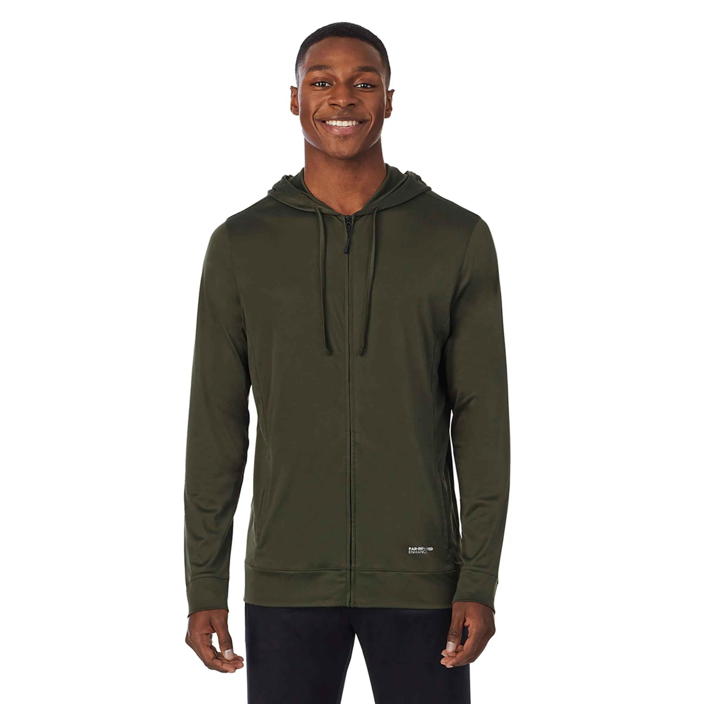 Mens Far-Infrared Enhance Sleep Full Zip Hoodie