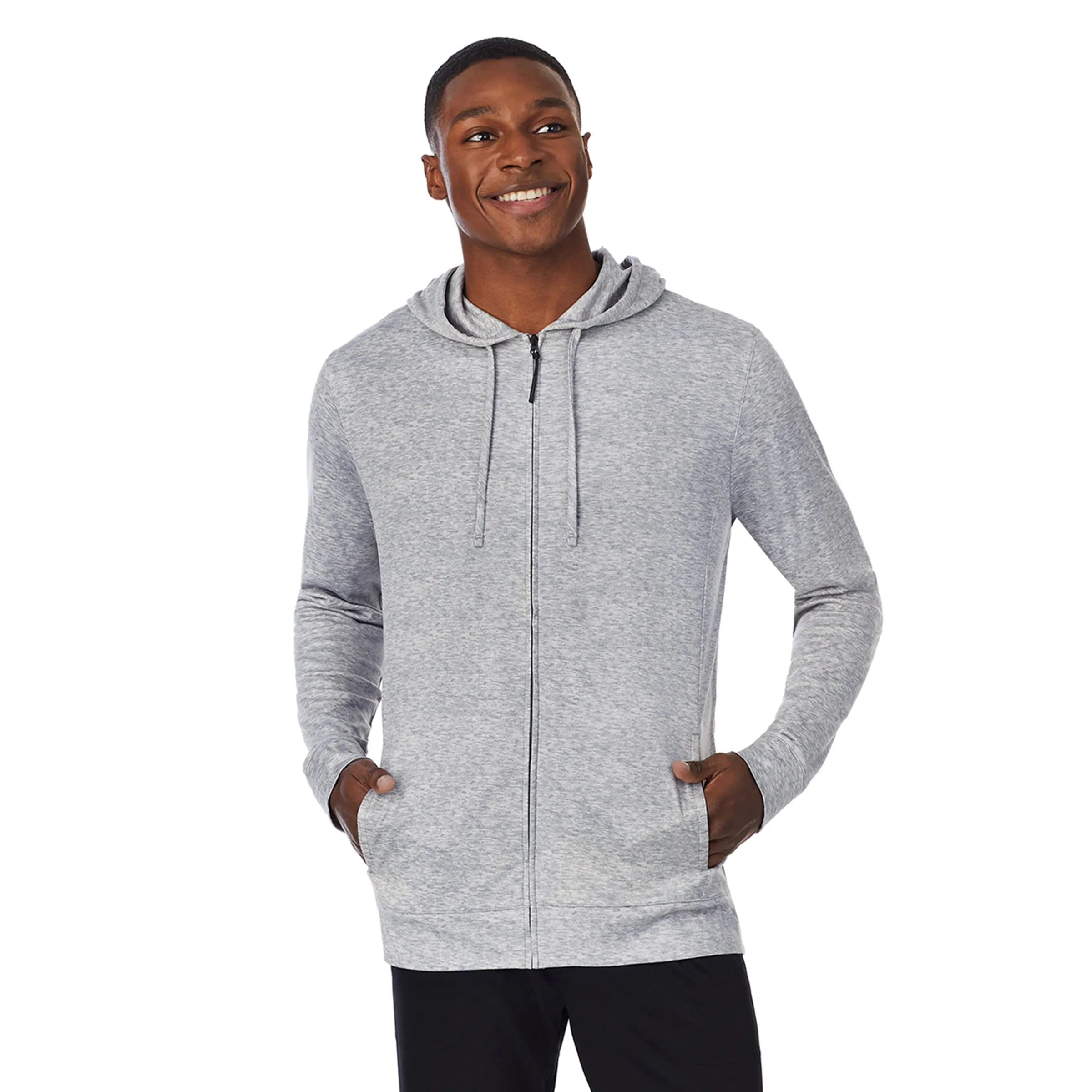 Mens Far-Infrared Enhance Sleep Full Zip Hoodie