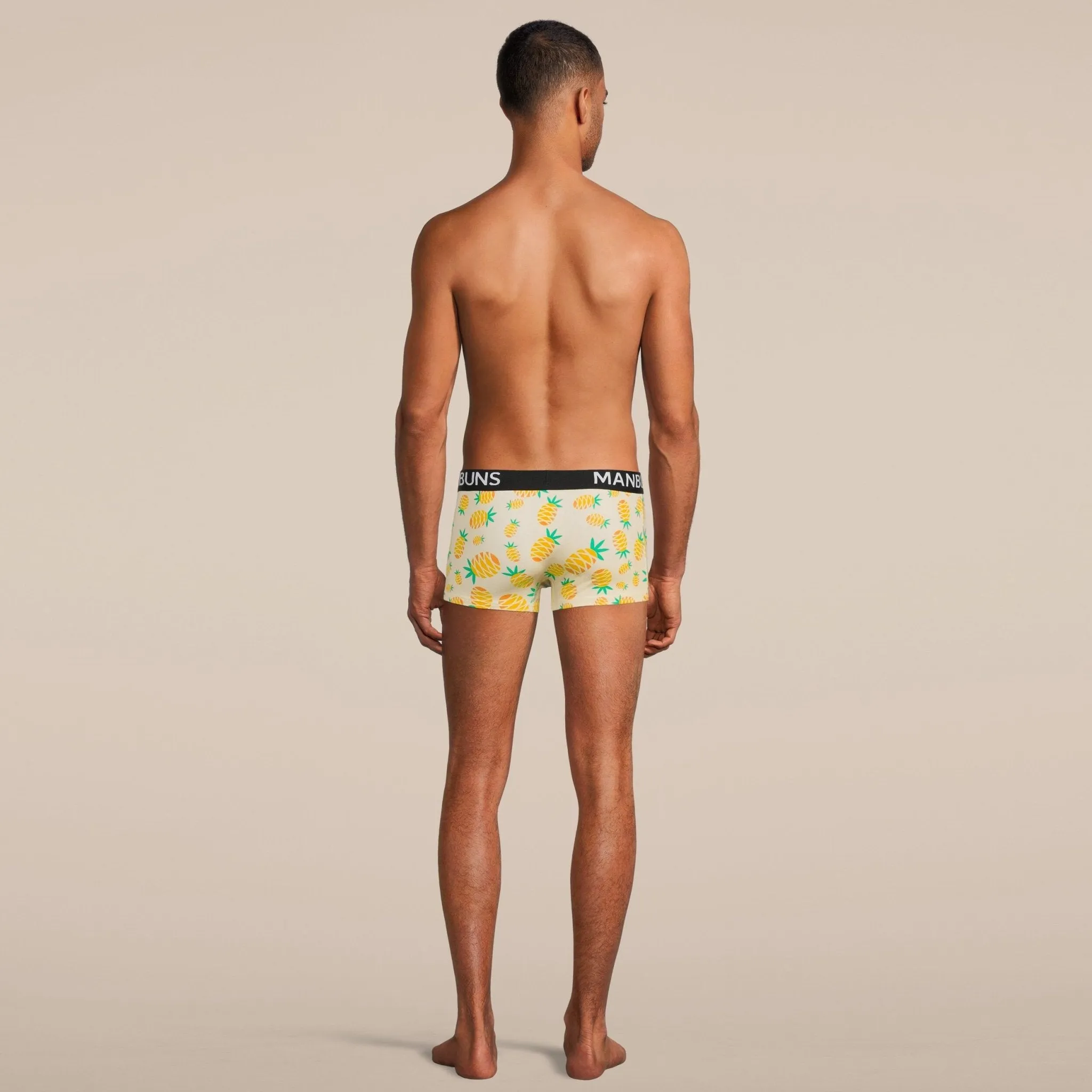 Men's Pineapple Boxer Trunk Underwear