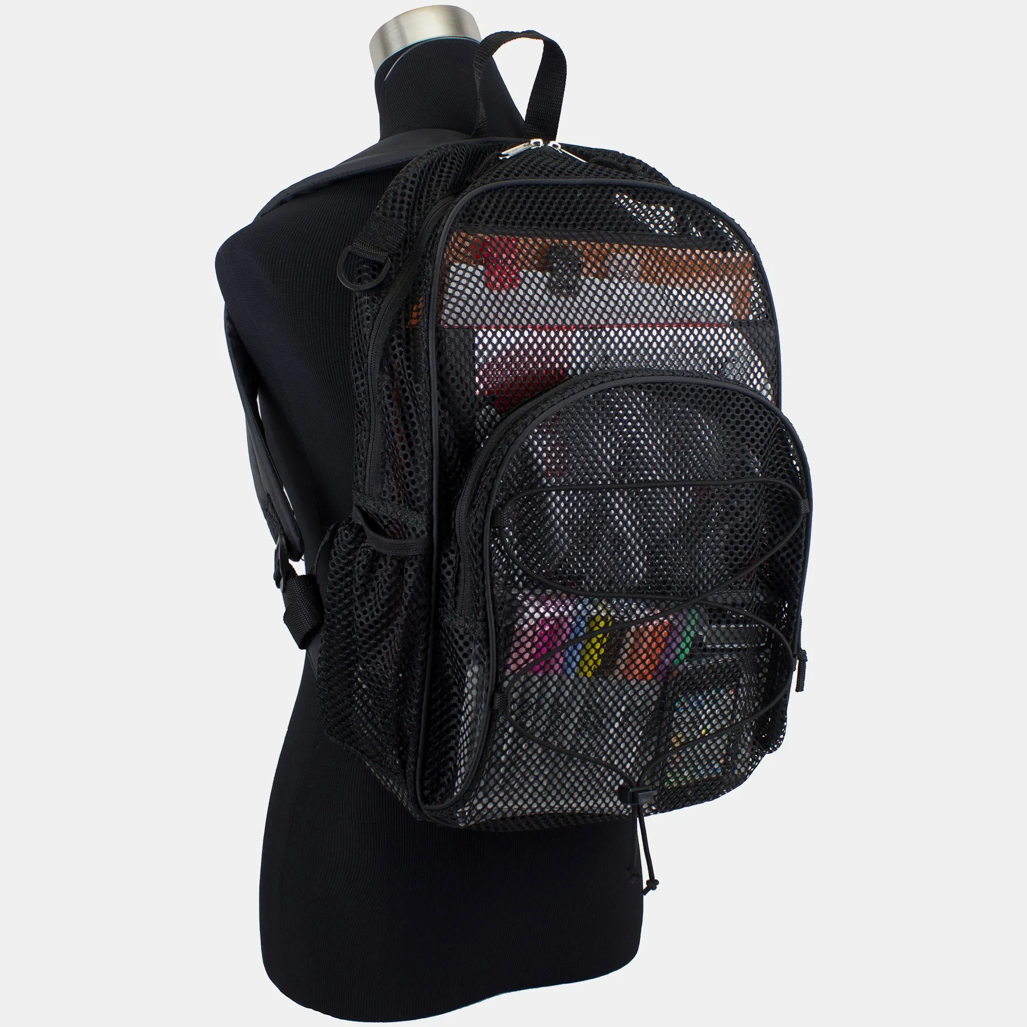 Mesh Bungee Backpack