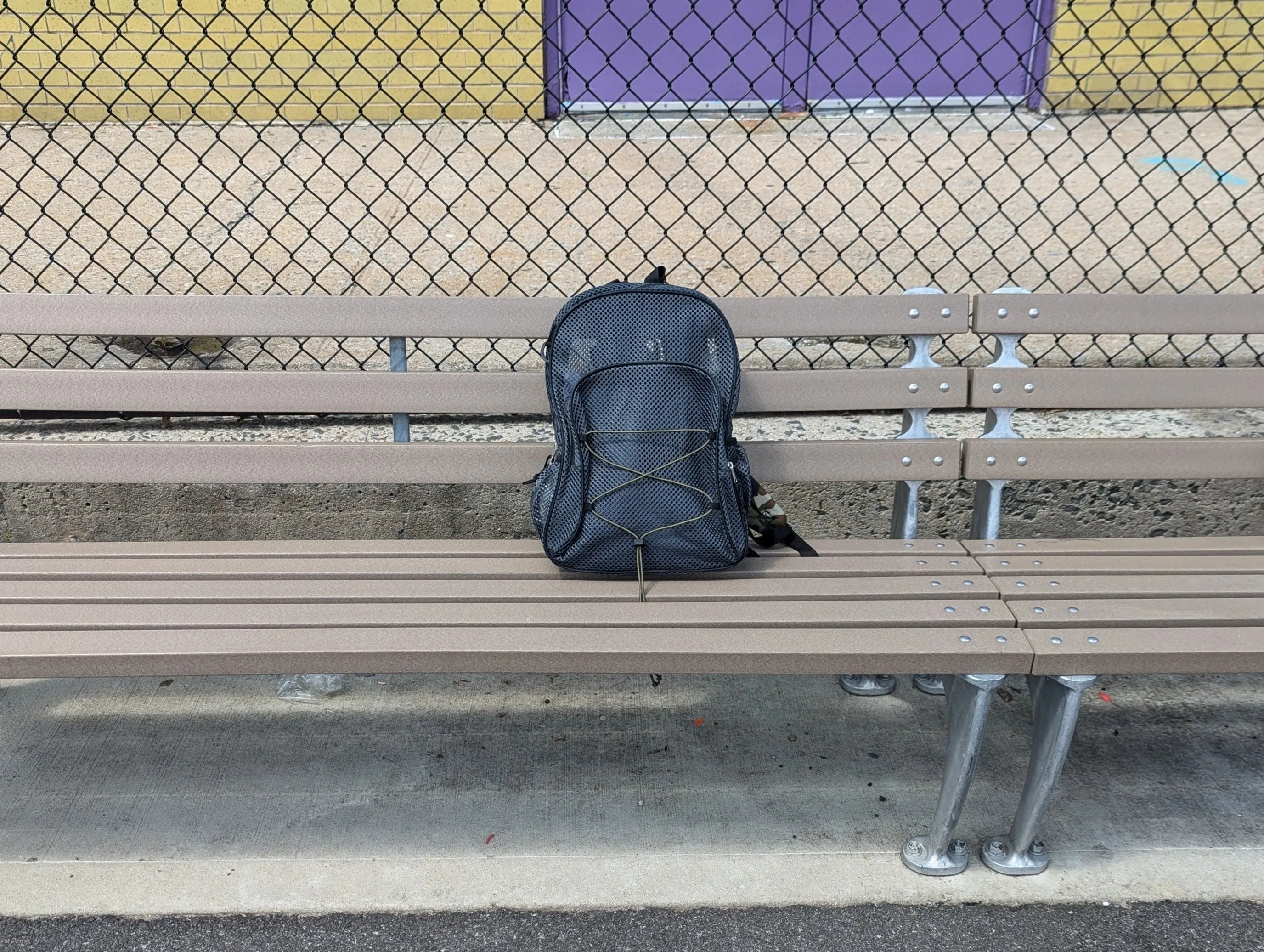 Mesh Bungee Backpack