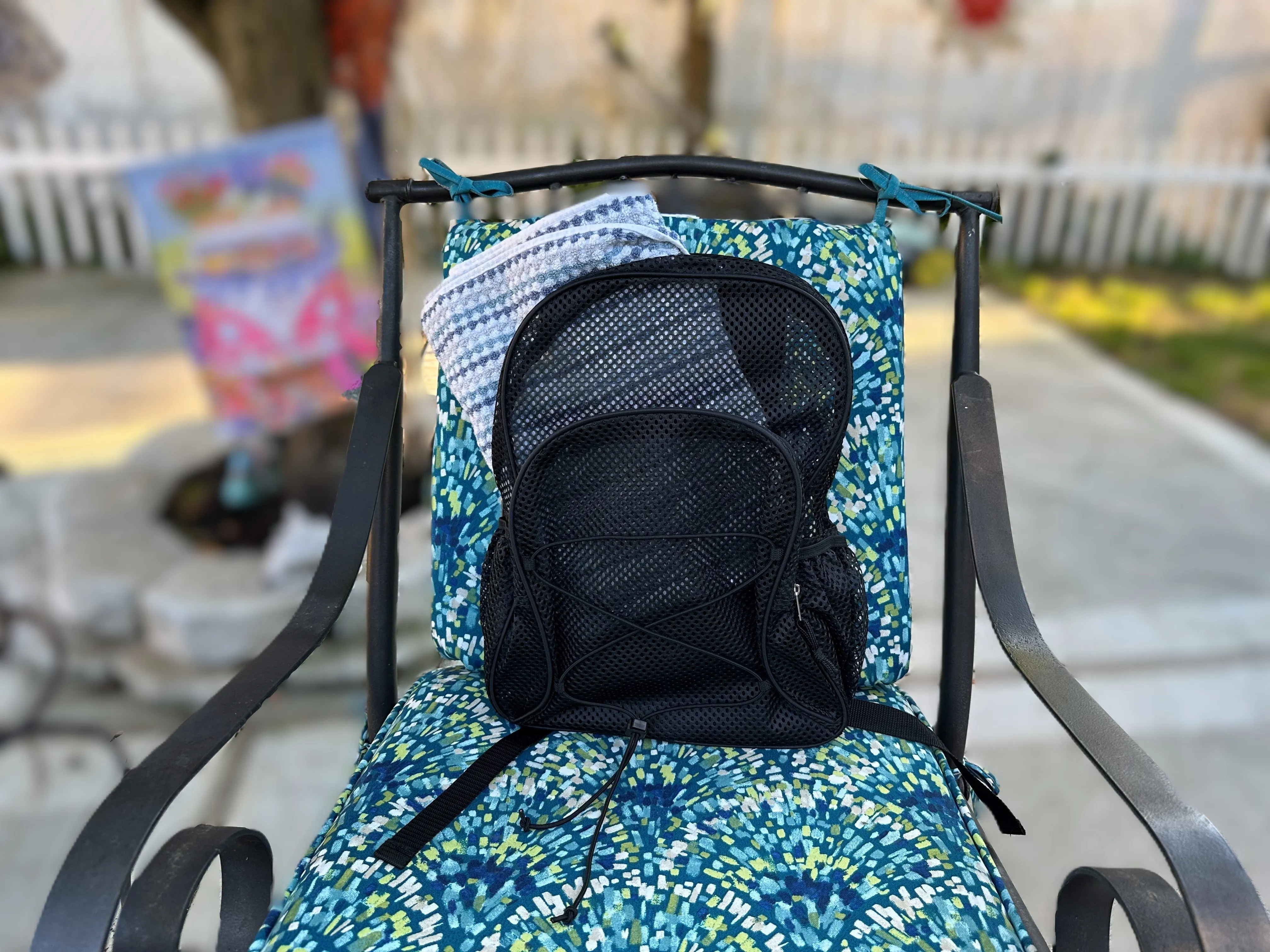 Mesh Bungee Backpack