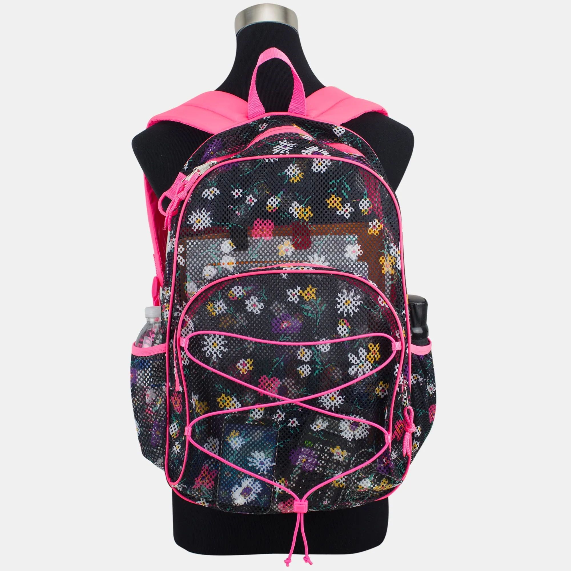 Mesh Bungee Backpack