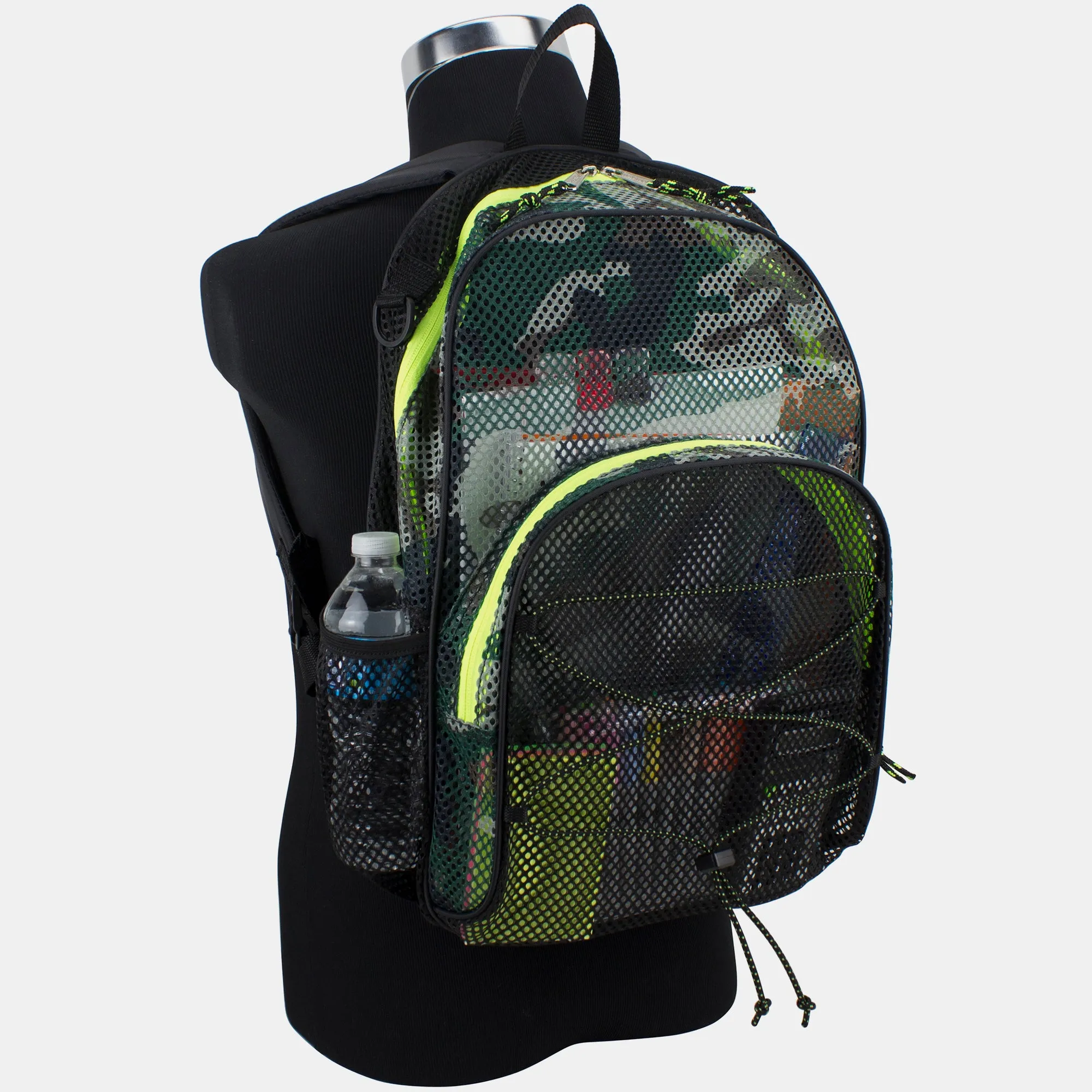 Mesh Bungee Backpack