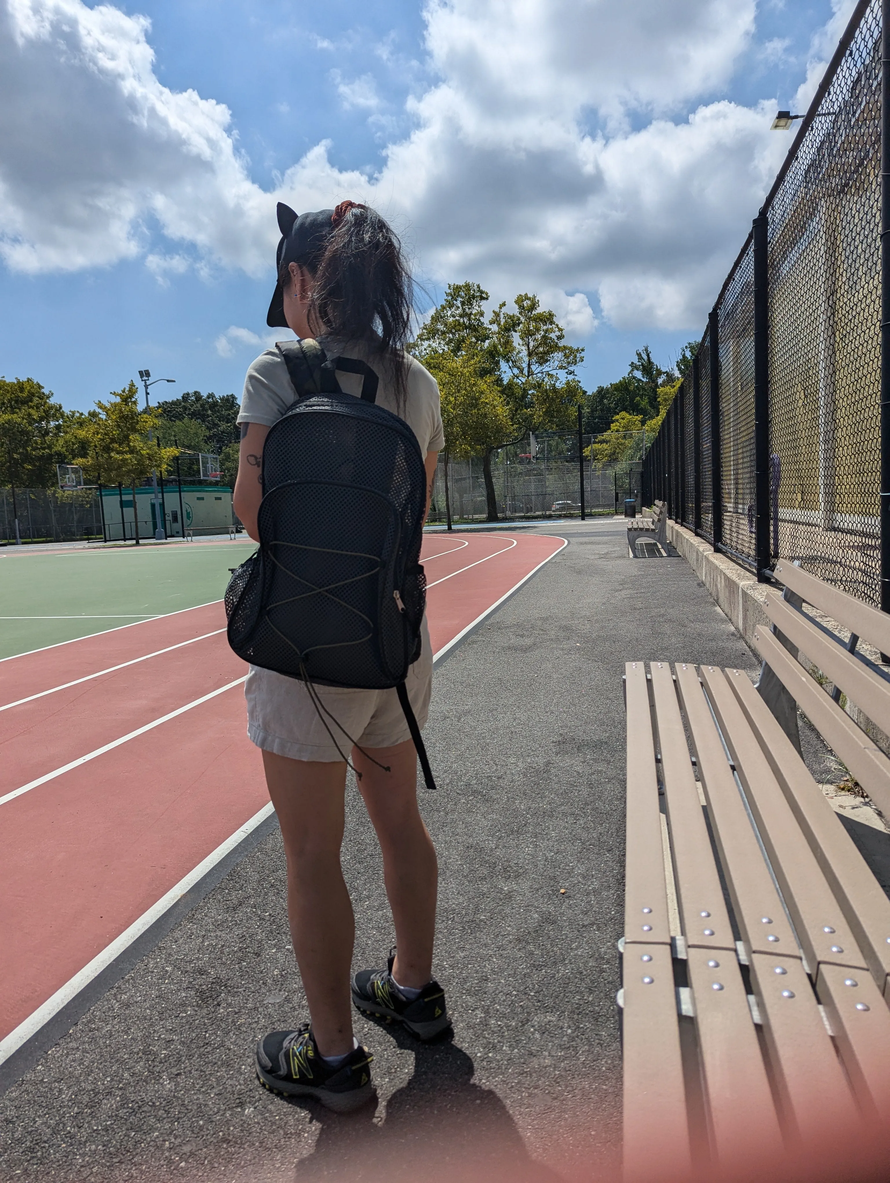 Mesh Bungee Backpack