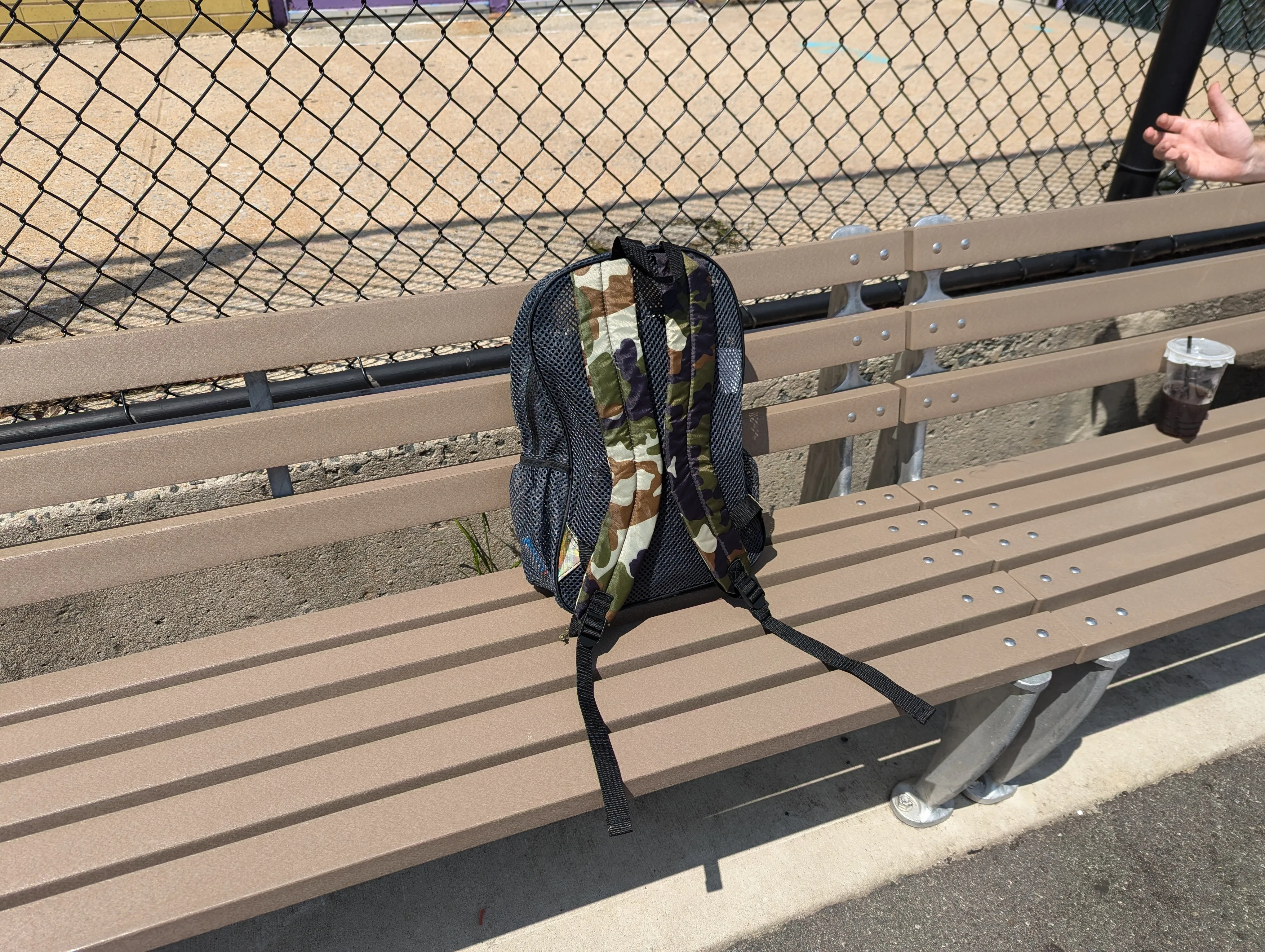 Mesh Bungee Backpack