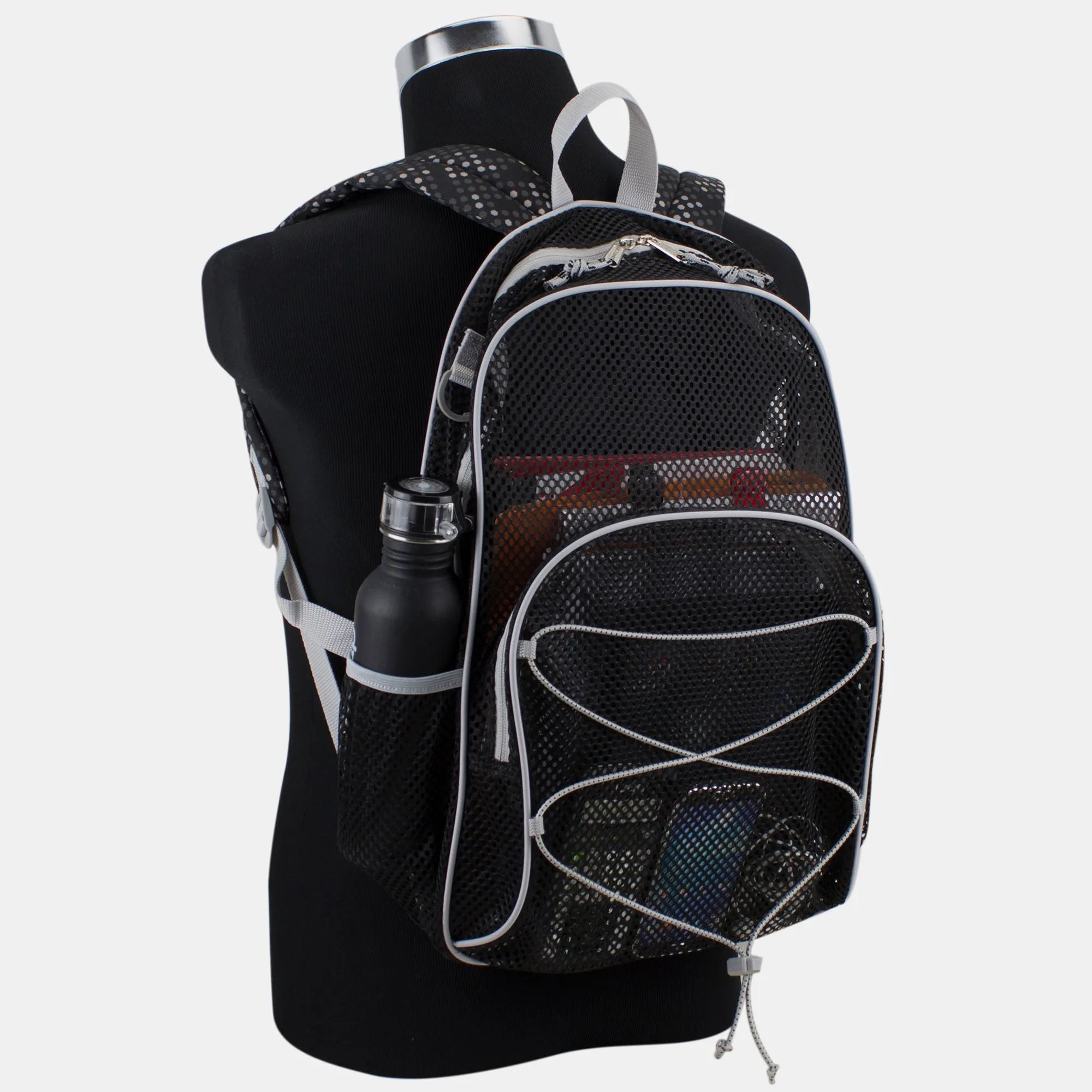 Mesh Bungee Backpack