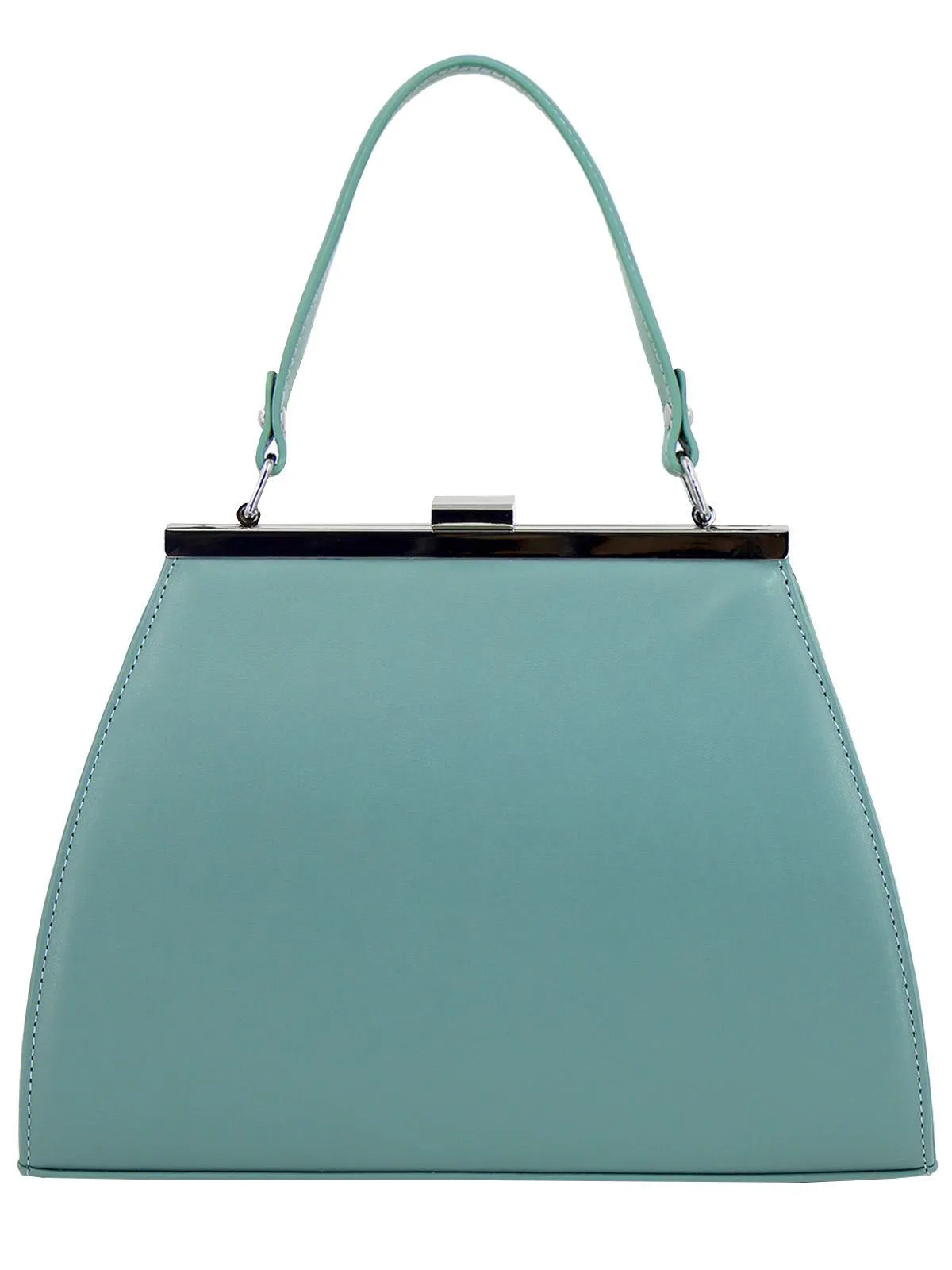 Midcentury Vintage Yesteryear Frame Bag - Jade Green