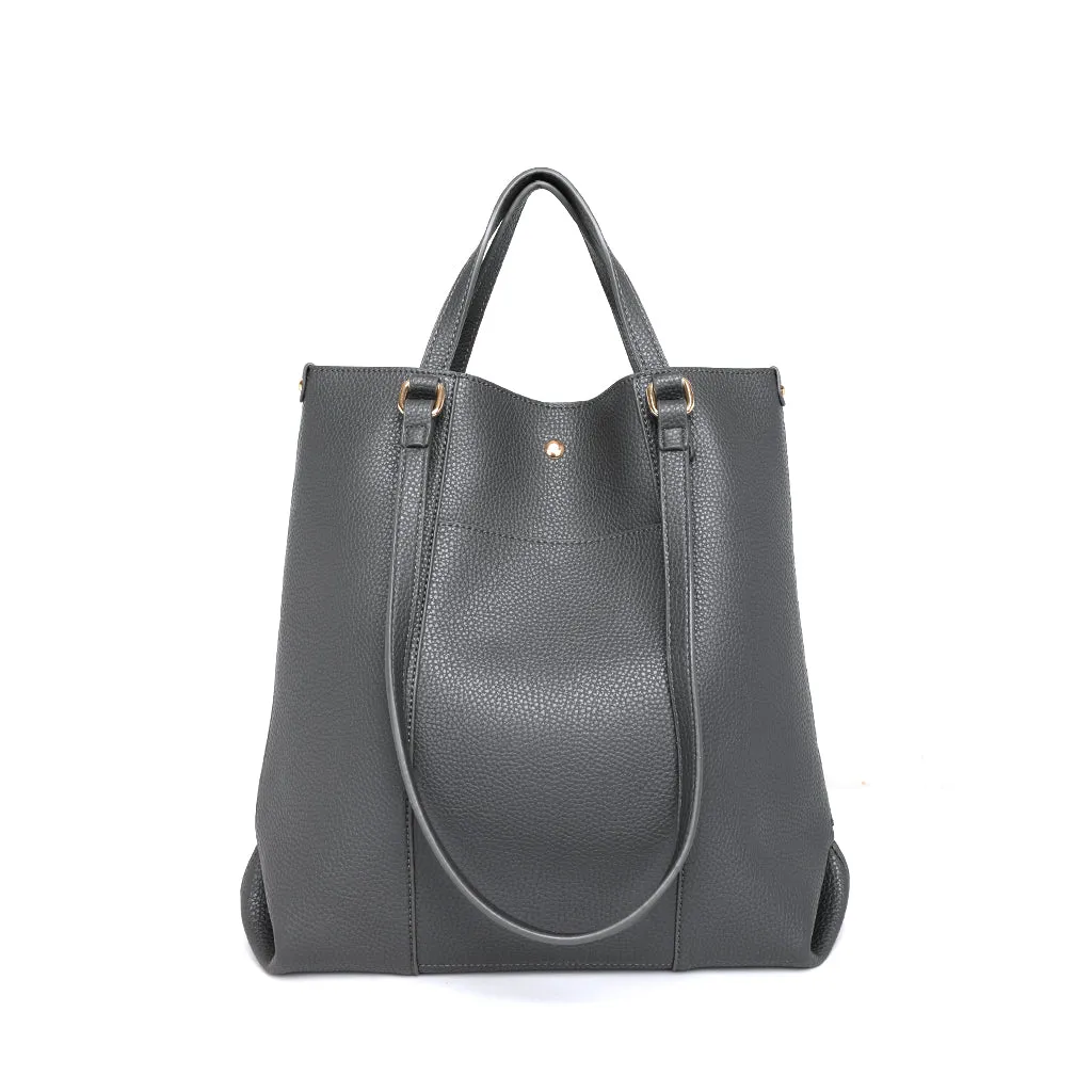 MWC-C021 Montana West Tote Handbag with Detachable Mini Clutch