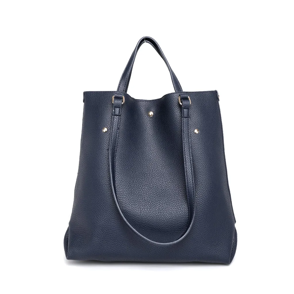 MWC-C021 Montana West Tote Handbag with Detachable Mini Clutch