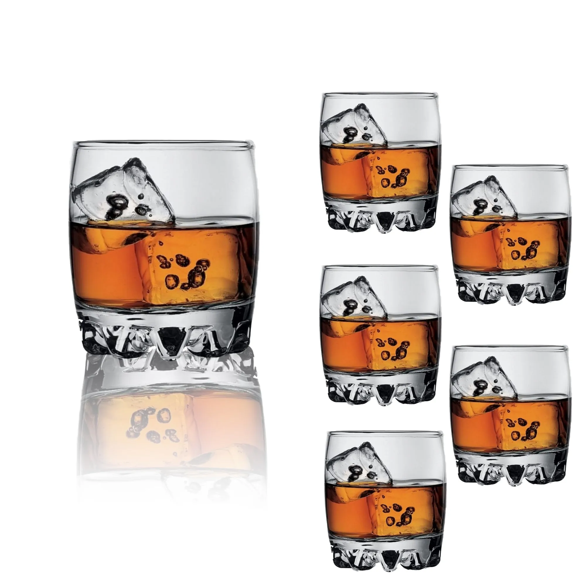 New Syvana DOF 315ml tempered glasses Whisky Cup Set of 6 Pasabahce