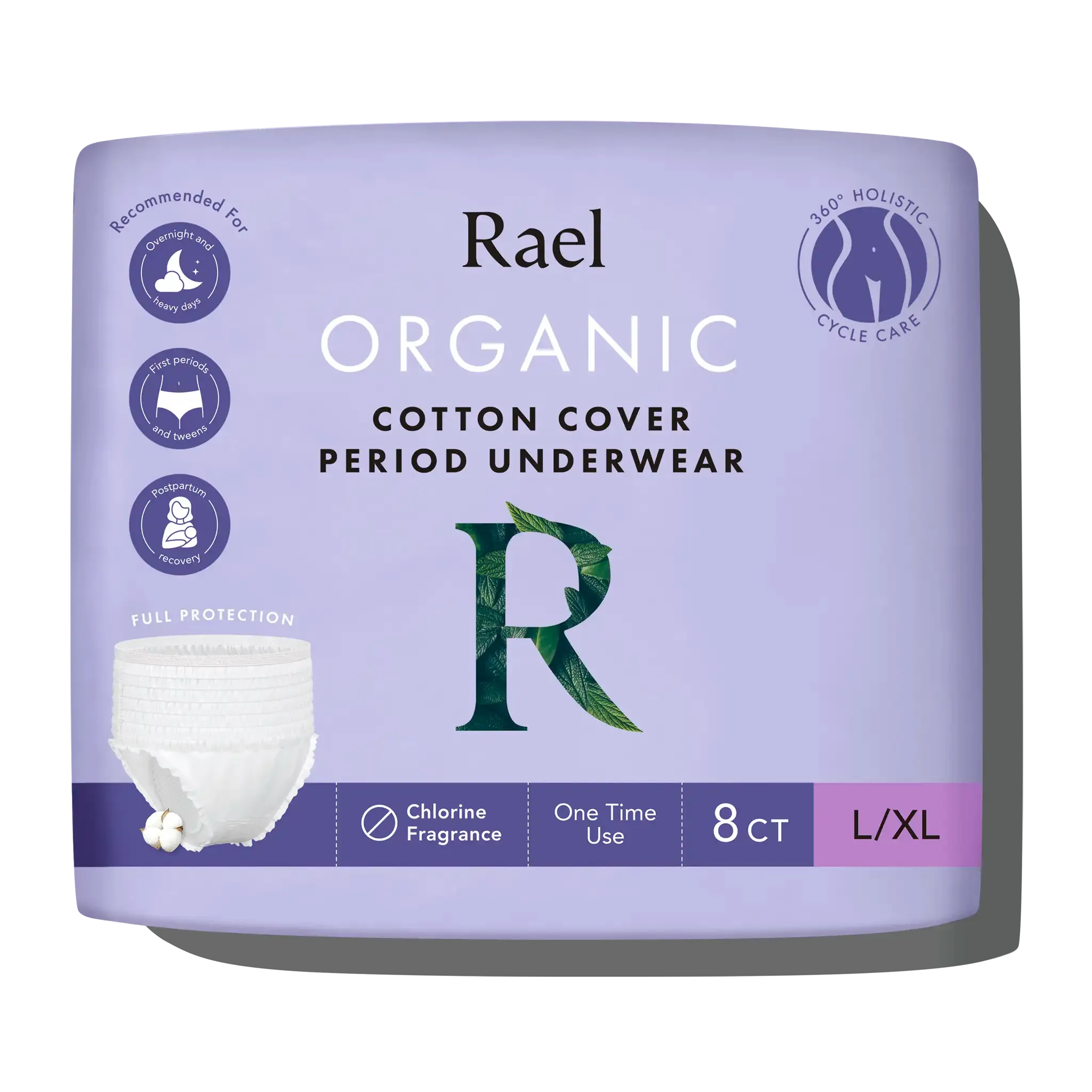 Organic Cotton Cover Disposable Period Underwear