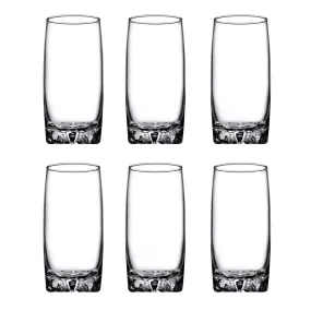 Pasabahce Long Drink 385 ml tempered glasses drinkware Set of 6