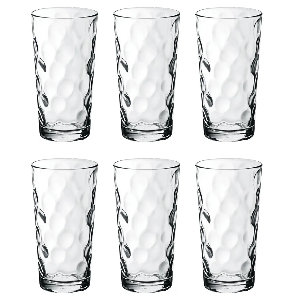 Pasabahce SPACE HI BALL 365ml tempered glasses drink ware Set of 6