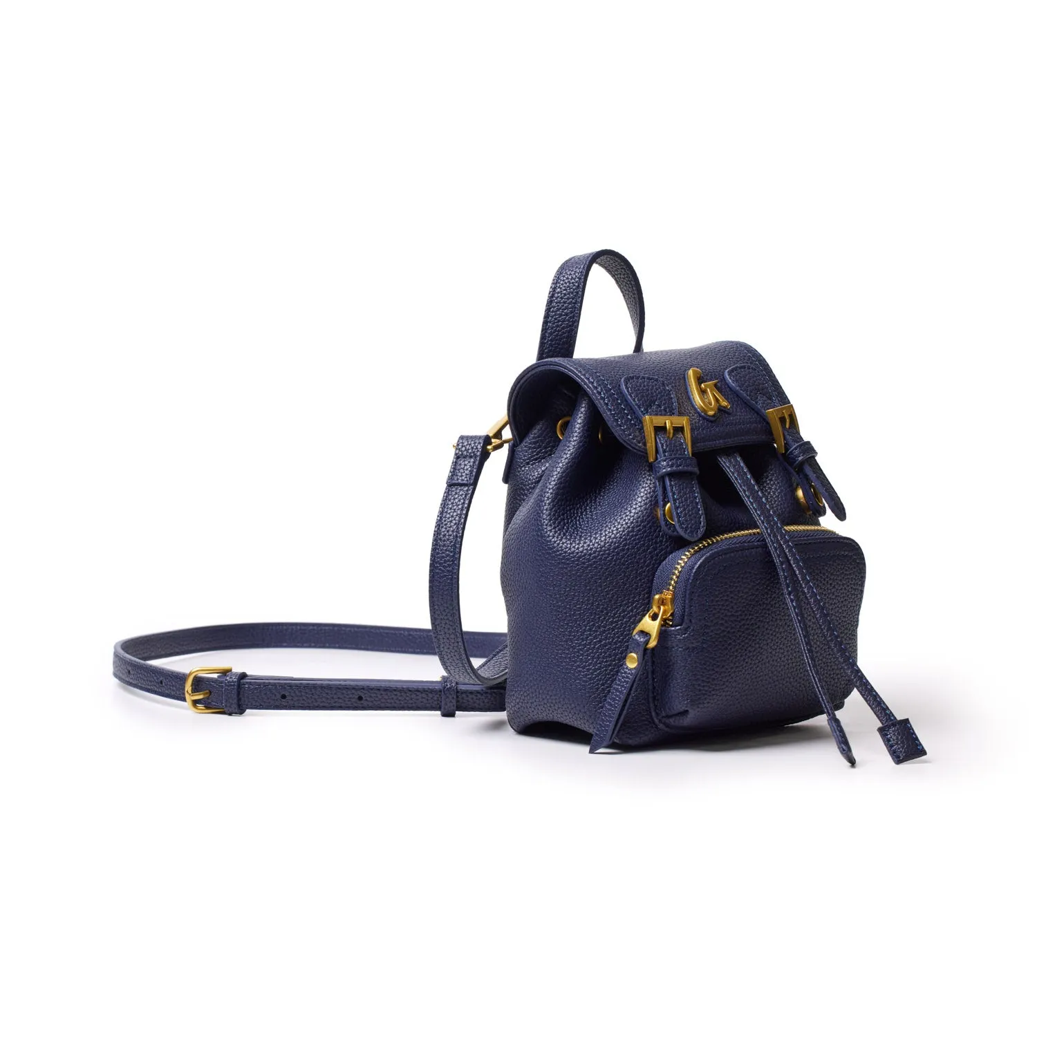 PEBBLE MINI BACKPACK NAVY