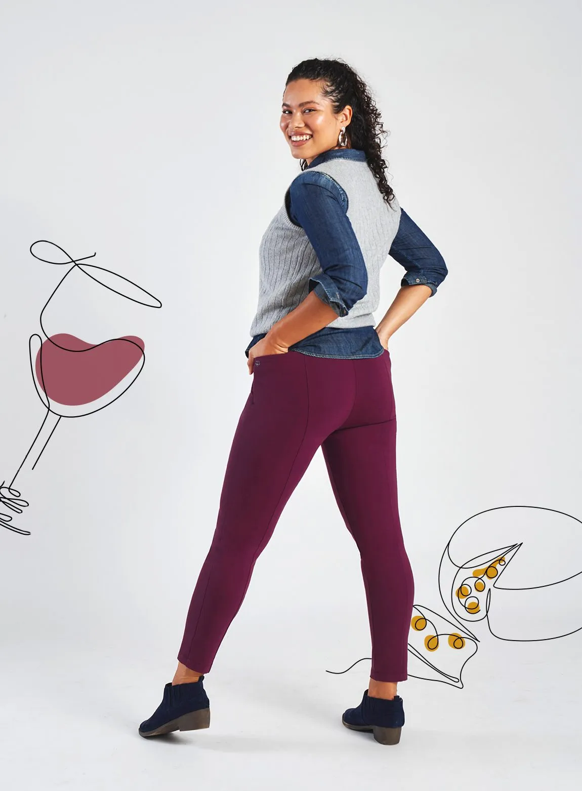 Power-Down Pants (Pinot)