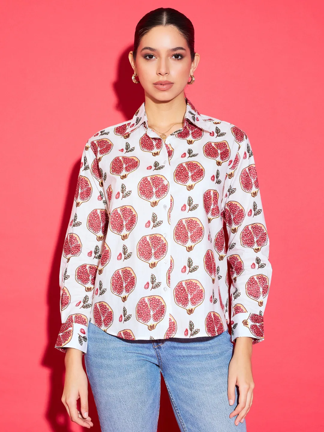 Printed Cotton Shirt