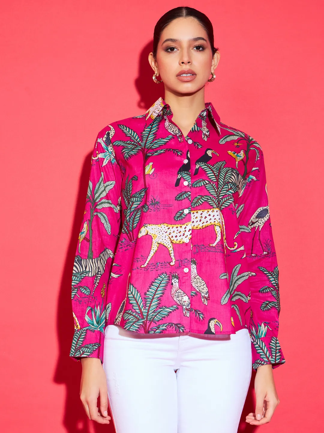 Printed Cotton Shirt