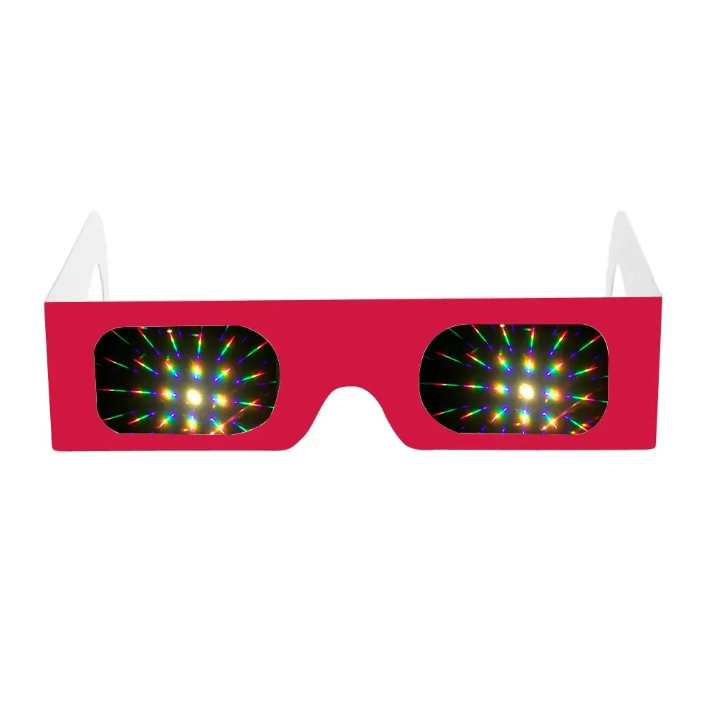 Prisms Diffraction Fireworks Glasses For Laser Shows, Raves, Lights