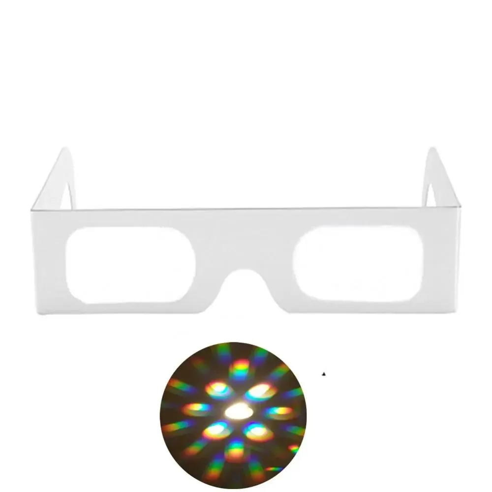 Prisms Diffraction Fireworks Glasses For Laser Shows, Raves, Lights