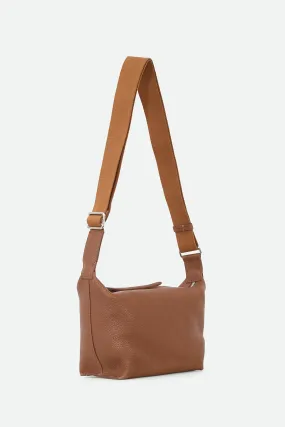 RAVELLO ITALIAN LEATHER HANDBAG IN NATURAL CUOIO