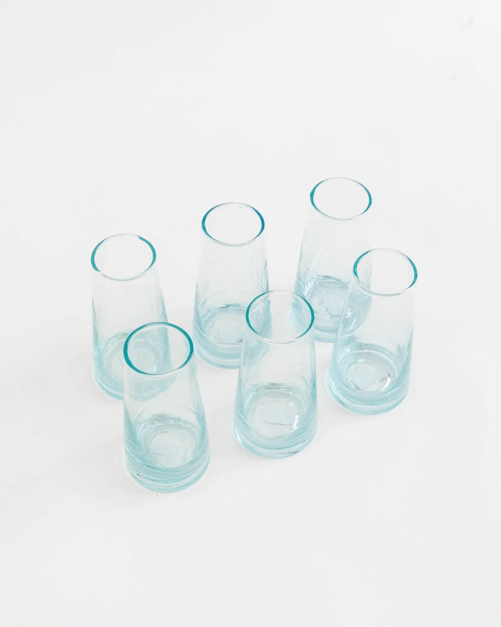 Recycled Cone Champagne Glasses (set of 6)