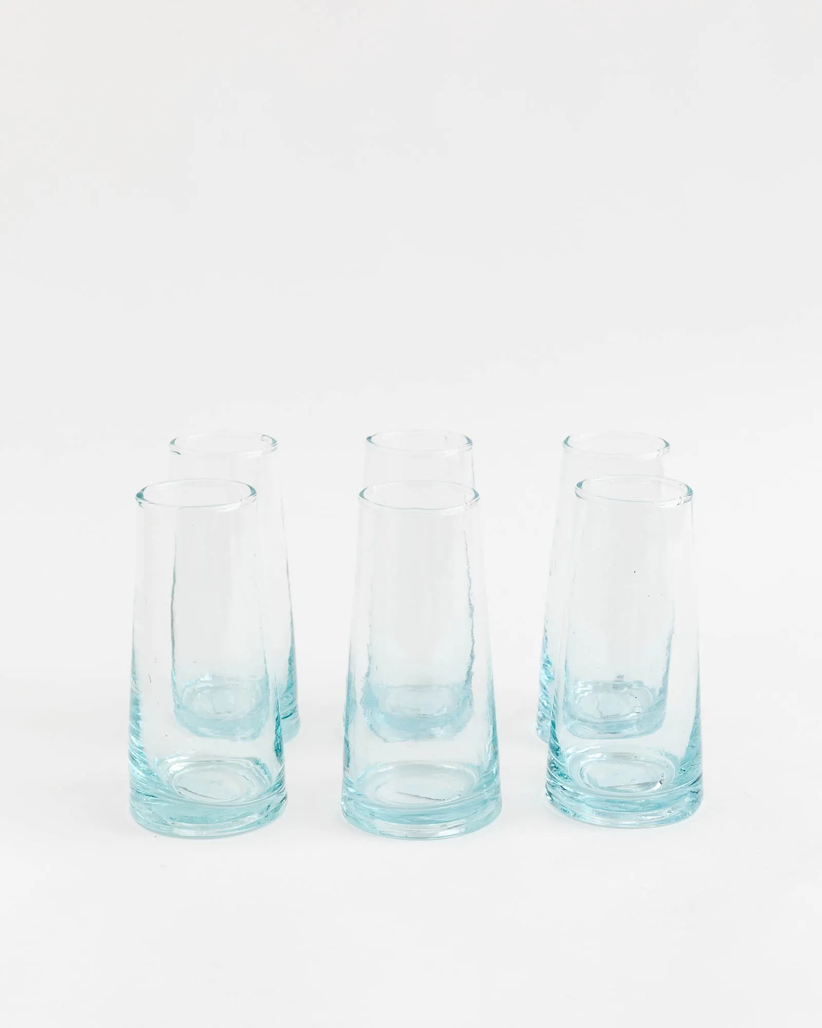 Recycled Cone Champagne Glasses (set of 6)