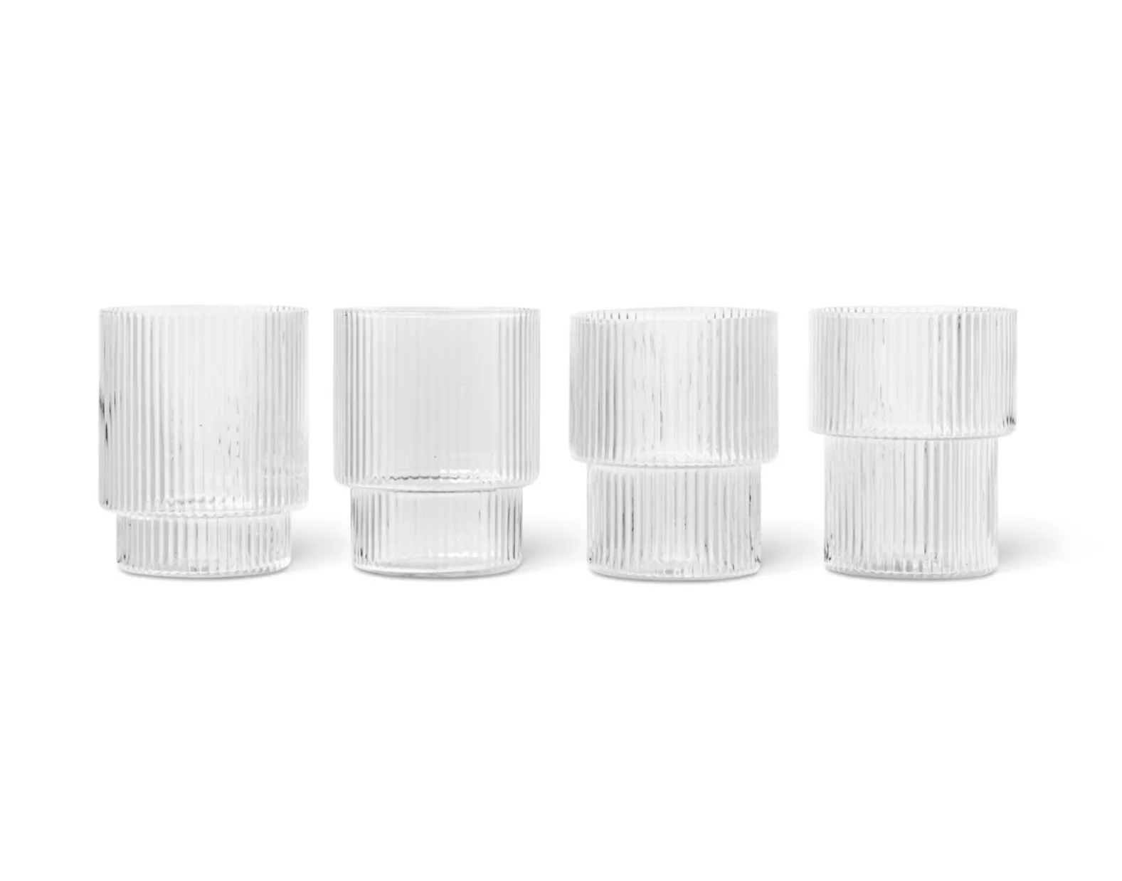 Ripple Glasses - Set of 4