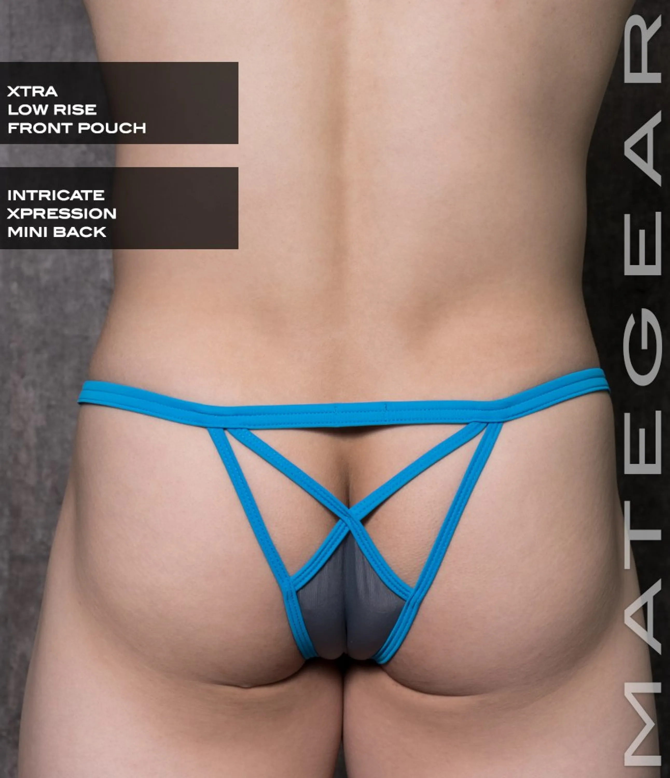 Sexy Mens Underwear Xpression Mini Bikini - Jo Min (X-tra Low Front)