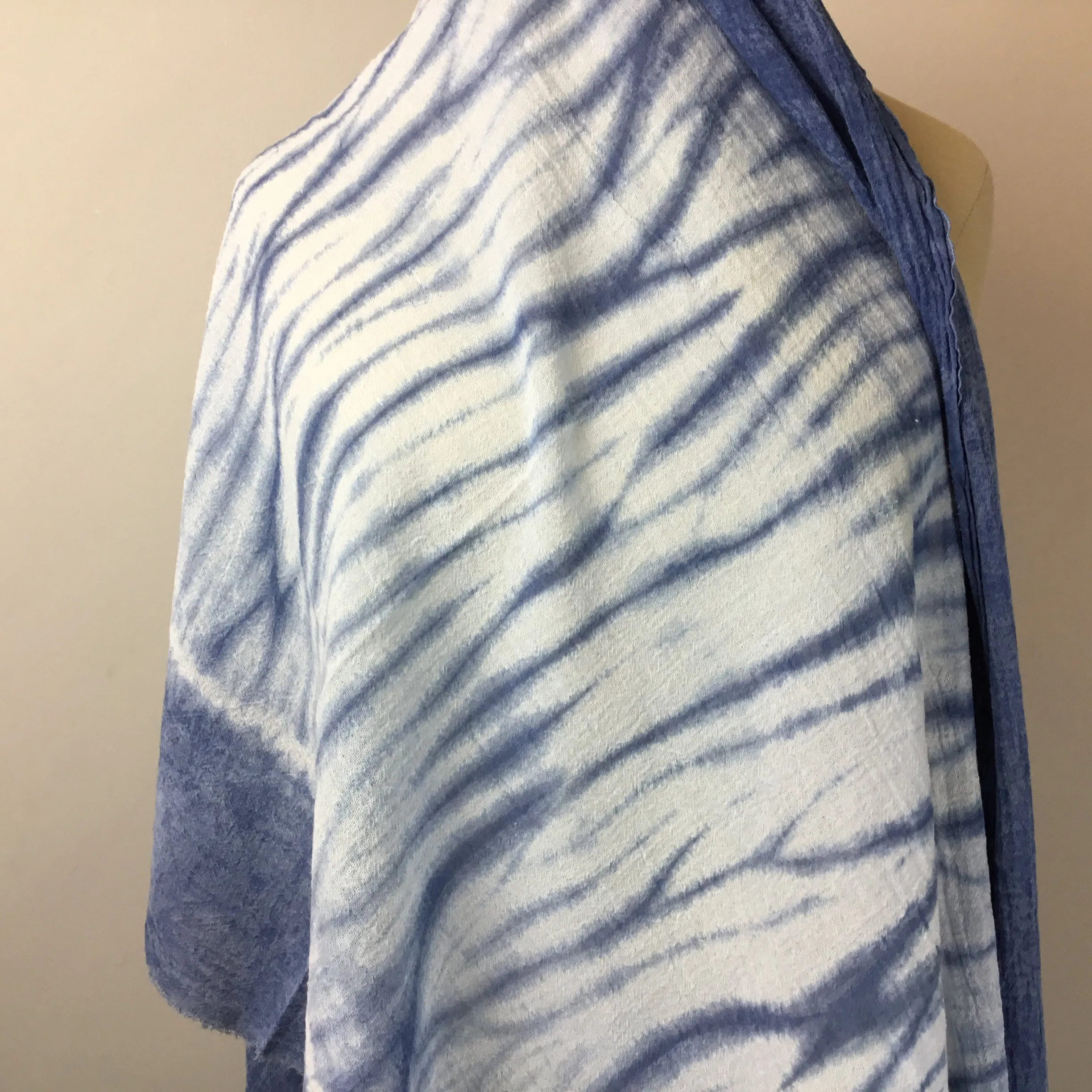 Shibori Cotton Shawl