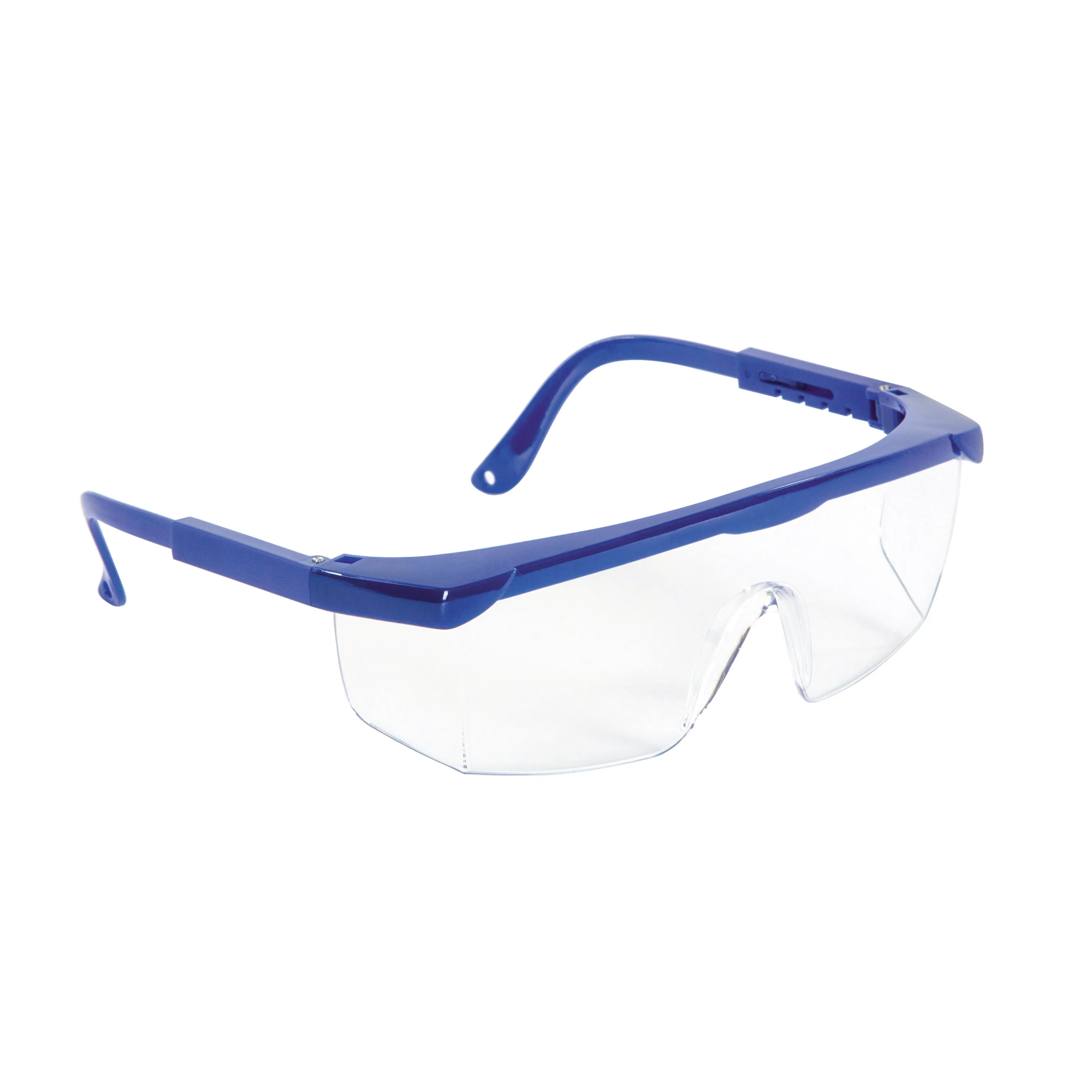 Snow Joe   Sun Joe SGLASS-ADJ Protective Safety Glasses/Goggles with Adjustable Frame, Meets ANSI Z81.7 Standard, Blue