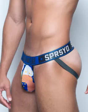 Sprint Jockstrap Underwear - Pop Blue