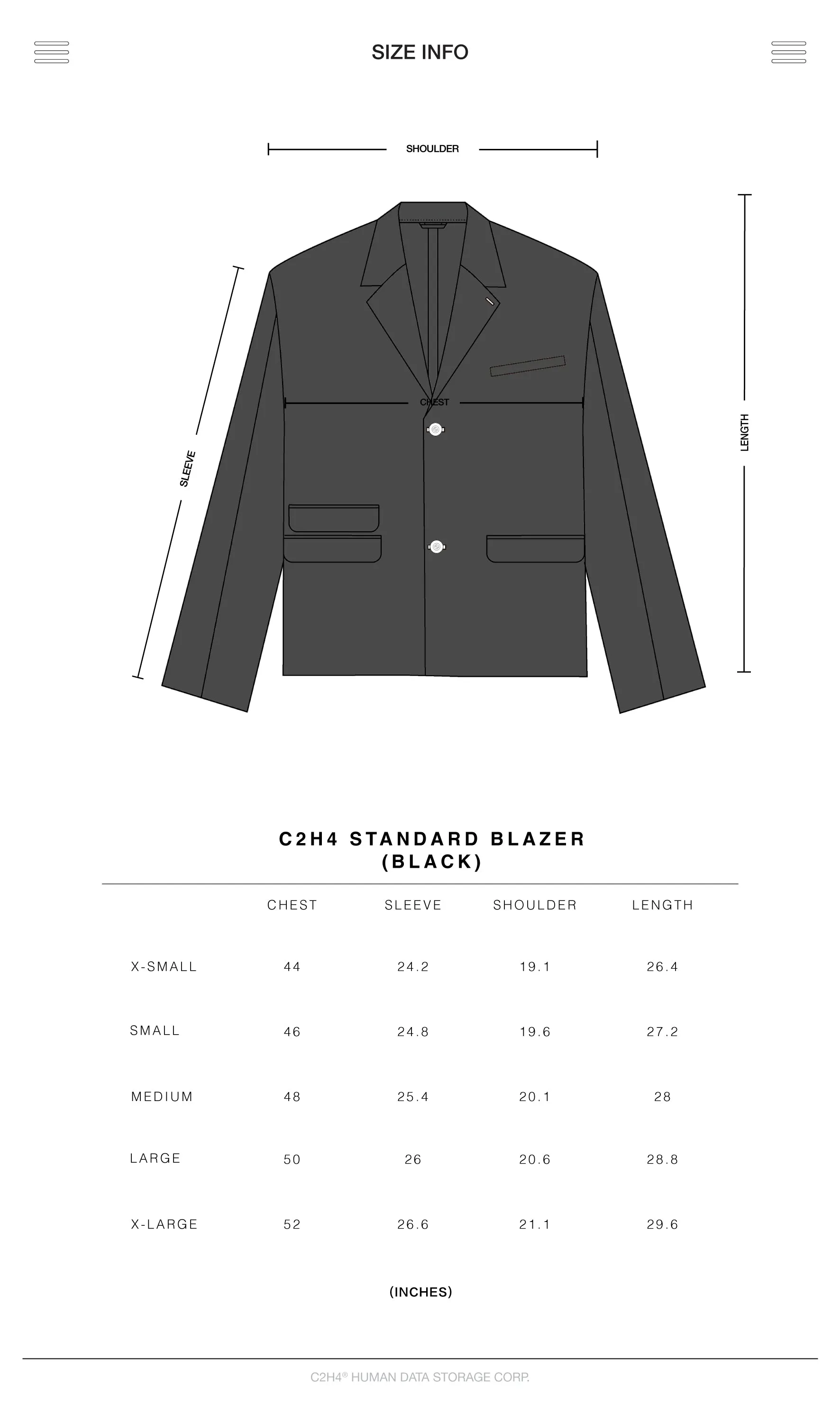 Staff Uniform Standard Blazer