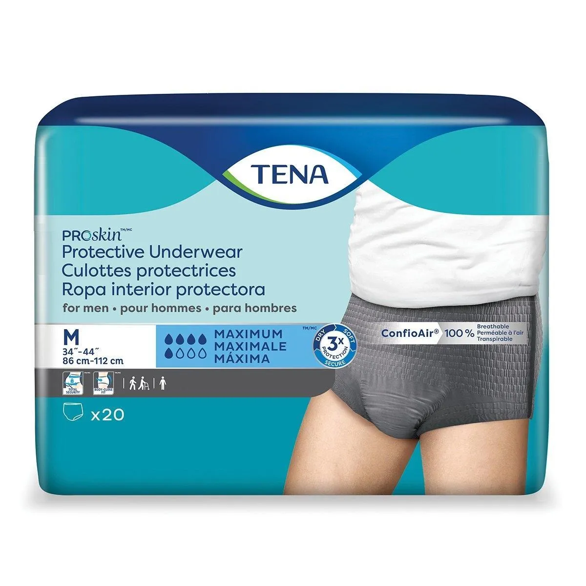 TENA ProSkin Protective Underwear for Men