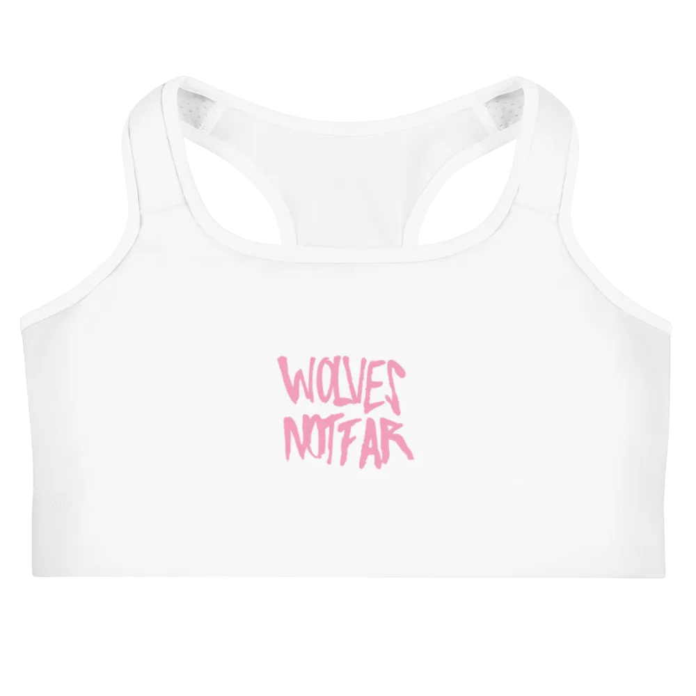 The Walking Dead Wolves Not Far Sports Bra