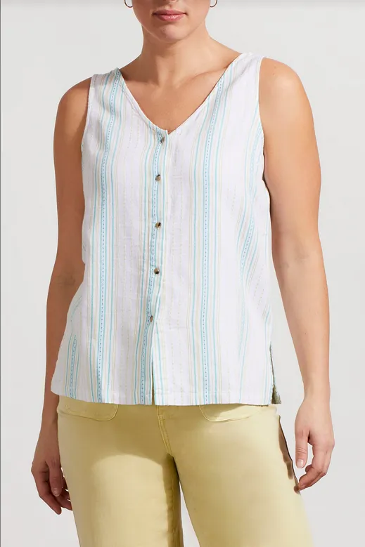 Tri 77190 Button Down Cami