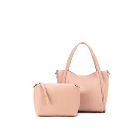 Trixie Pink 2 Piece Handbag Set