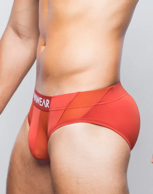 Vortex Brief Underwear - Cranberry