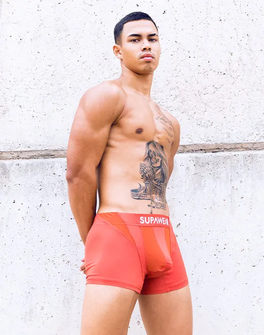 Vortex Trunk Underwear - Cranberry