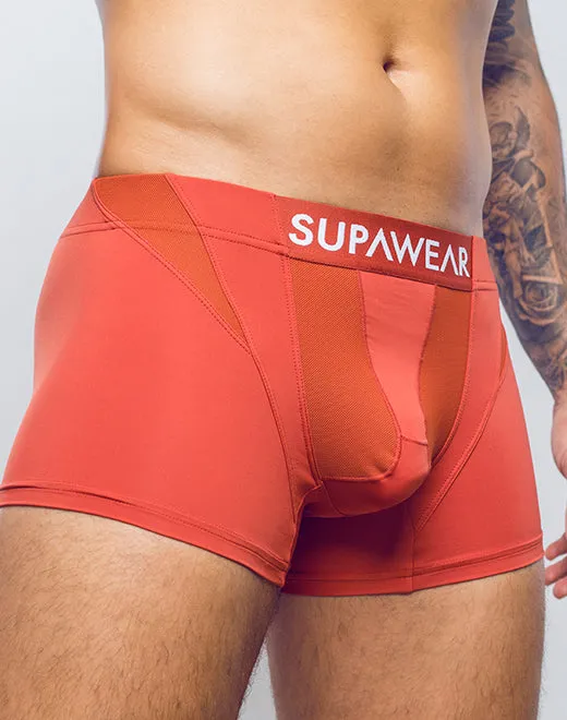 Vortex Trunk Underwear - Cranberry