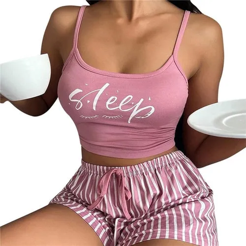 Women Sexy Pajamas Set