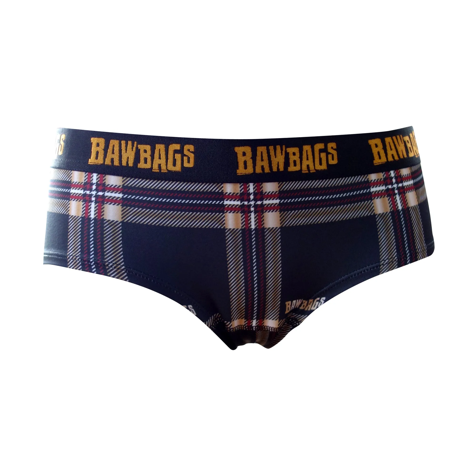 Women's Cool De Sacs Gold Trinity Tartan Technical Underwear